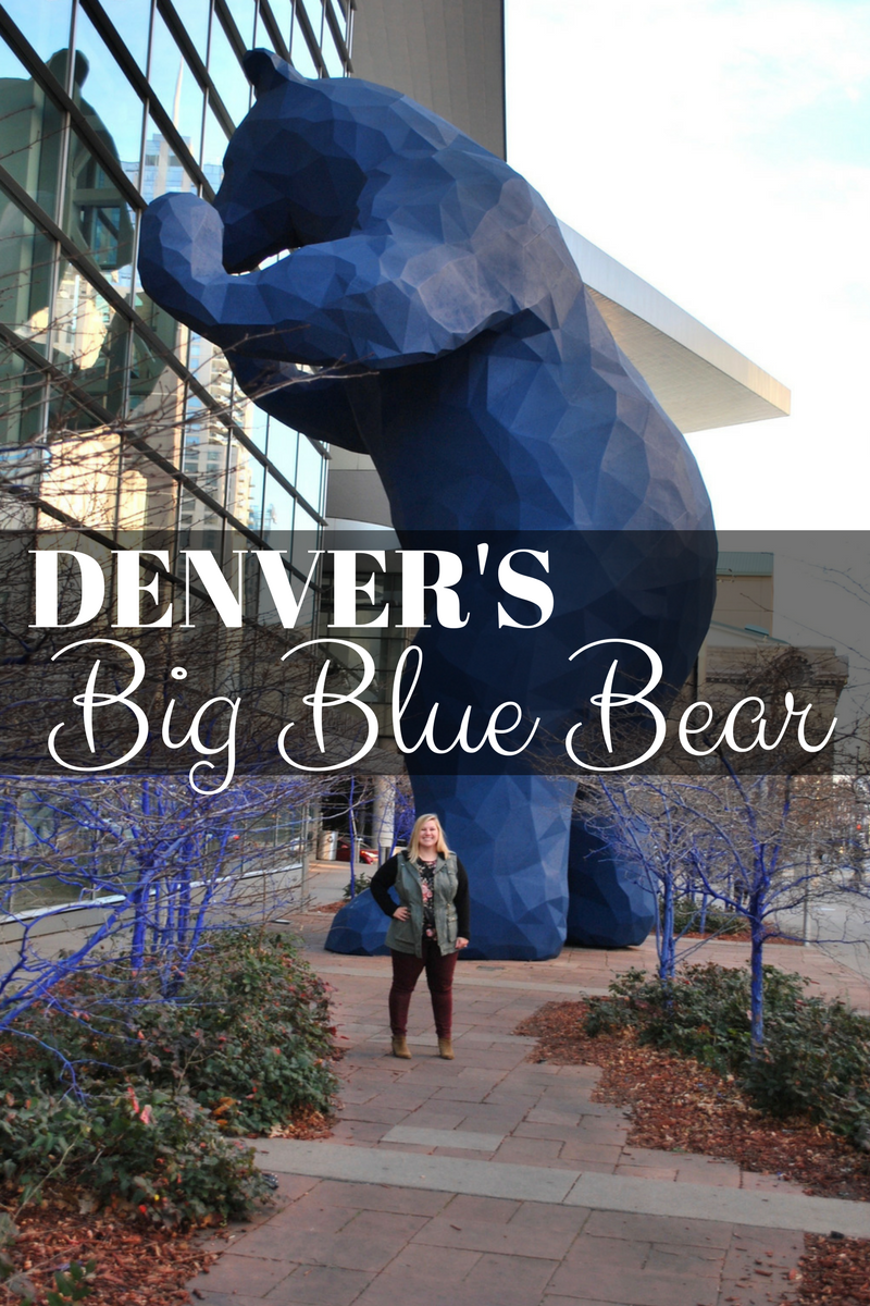 Denver's big blue bear Colorado
